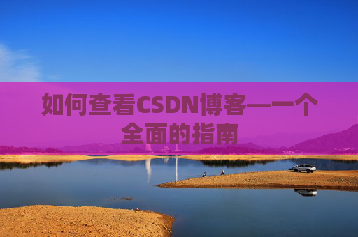 如何查看CSDN博客—一个全面的指南